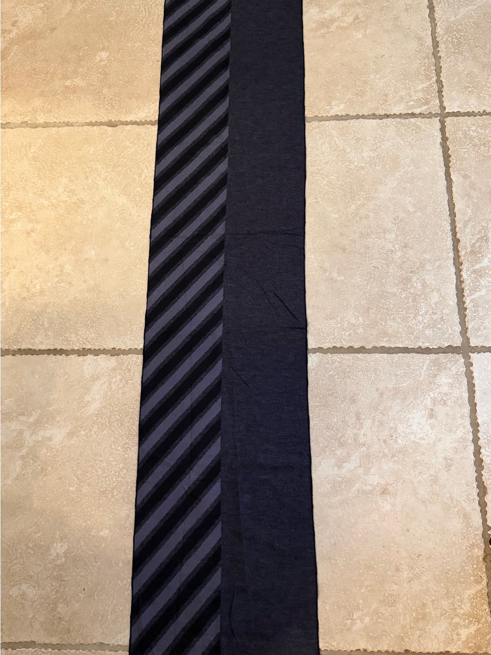 Zegna Sport 50% Cashmere/50% Wool Scarf Excellent Condition 70 Inches Long